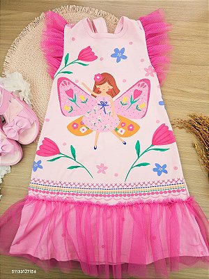 Vestido Fadinha Mon Sucré