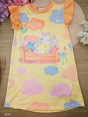 Camisola em Meia Malha Kukiê Infantil Menina