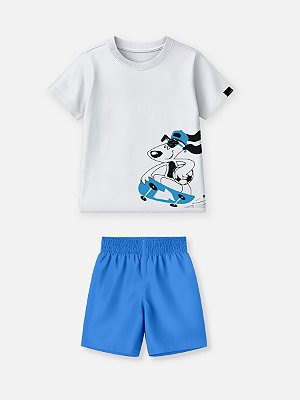 CONJUNTO T-SHIRT BERMUDA CACHORRO Bimbi