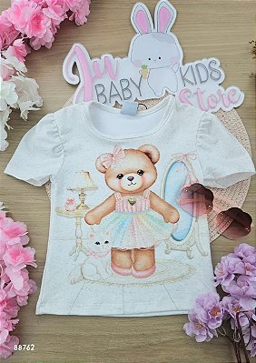 Blusa em Malha Power Infanti Infantil Menina
