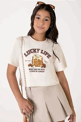 Blusa Boxy Over em Meia Malha Lilimoon Teen Menina