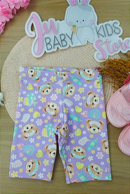 Biker em Molecotton Kukiê Infantil Menina