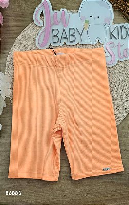 Biker em Soft Line Laranja Kukiê Infantil Menina