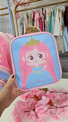 Lancheira Costas Princesa Encantada Pack Me