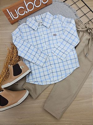 Conjunto Camisa Manga Longa E Calça Off White Lucboo