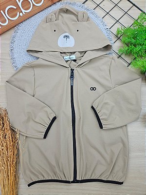 Jaqueta Manga Longa Caqui Lucboo