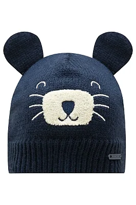 Gorro Em Tricot Marinho Lucboo