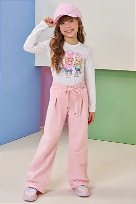 Blusa em Termoskin Peluciado Infanti Infantil Menina