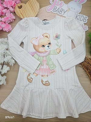 Vestido em Molecotton Infanti