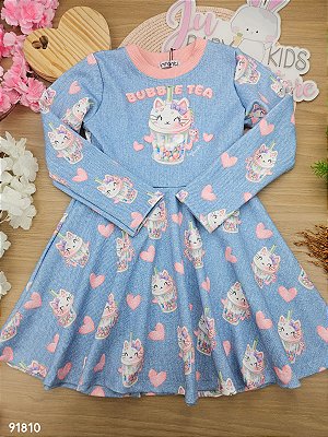 Vestido em fly Tech Infanti