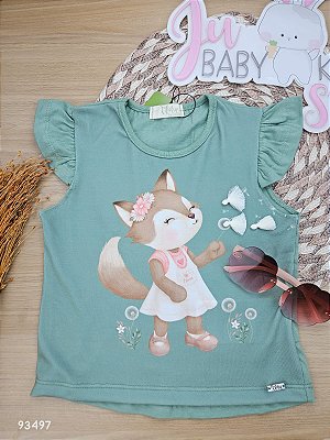 Blusa Em Meia Malha Infanti