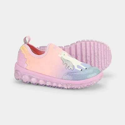 Tênis Infantil Bibi Roller 2.0 Rosa de Unicórnio Bibi