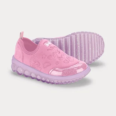 Tênis Infantil Bibi Roller 2.0 Rosa de Unicórnio Bibi