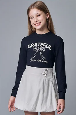 Blusão Alongado Em Molevisco Preto Lilimoon