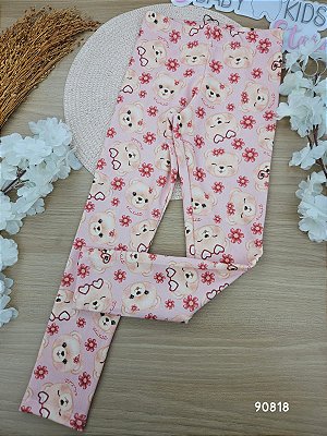 Calça Legging Em Molecotton