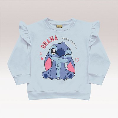 Blusão Azul Stitch Fakini