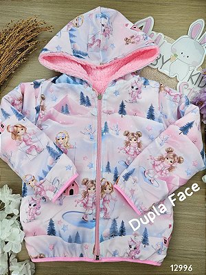 Jaqueta Dupla Face Nylon e Pelo Carneirinho Cinti