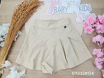 SHORT INVERNO 2026 124 Bege Mon Sucré
