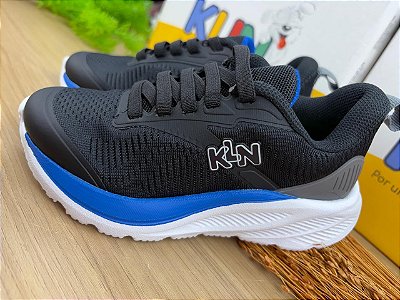 Tênis New Sport Mini 199 Preto/Royal Klin