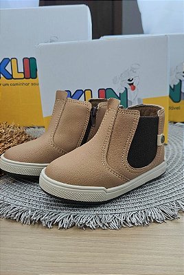 Botinha Chelsea Para Bebê Klin Flyer Baby Estilo Jeca