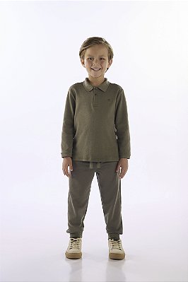 Camisa Polo Manga Longa Up Baby