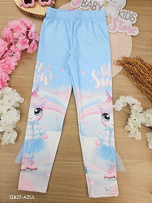 Legging azul porcelana Cinti