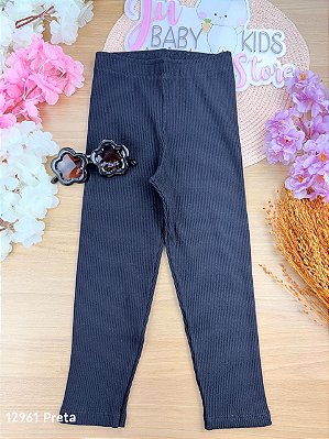 Legging Canelada Preta Cinti