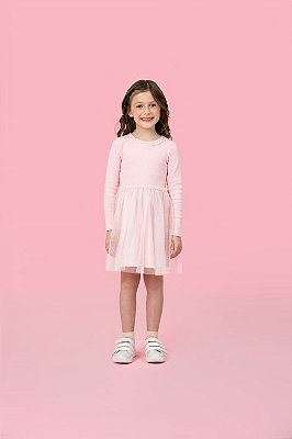 Vestido inverno 2026 004 Rosa Claro Mon Sucré