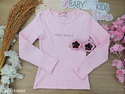Blusa inverno 2026 002 Rosa Claro Mon Sucré