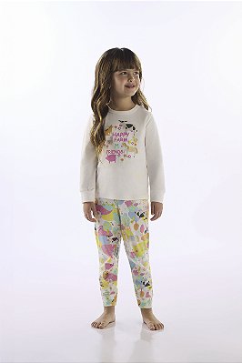 Pijama Blusão e Calça em Suedine - Up Baby