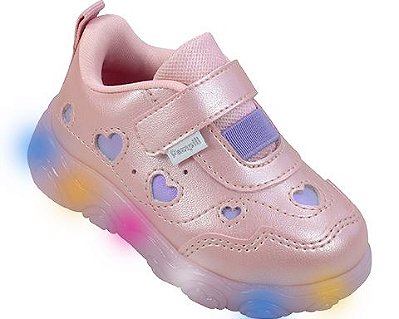 Tênis Pampili 682 / Liz Luz Rosa Glacê Sint - Pampili