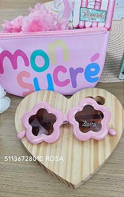 Óculos Flor Rosa 2026 Mon Sucré