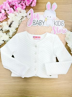 Casaco Inverno Off White Mon Sucré