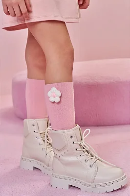 Meia 3/4 Infanti Infantil Menina P - 25 a 29