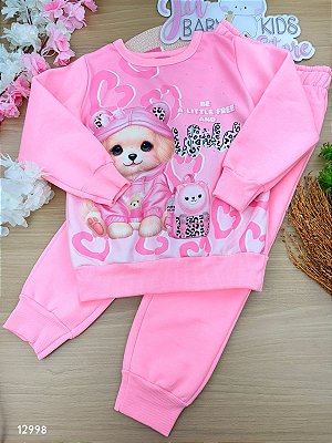 Conjunto Infantil Menina WILD Puppy Cinti