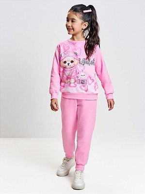 Conjunto Infantil Menina WILD Puppy Cinti