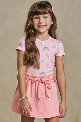 Blusa em Malha Power Infanti Infantil Menina