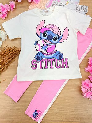 Conjunto Momi Stitch Disney