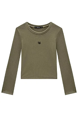Blusa em Canelado Soft Lilimoon Teen Menina