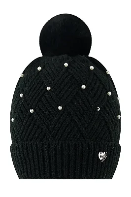 Gorro Em Tricot Preto Kukiê - M