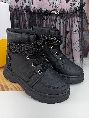 Bota London Mini 365 Preta Klin