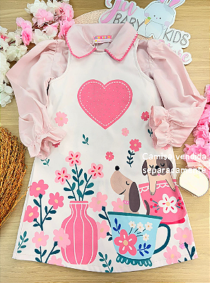 Vestido Cachorrinho Mon Sucré