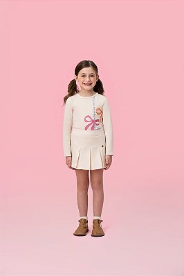 Conjunto Blusa e Short Saia Mon Sucré