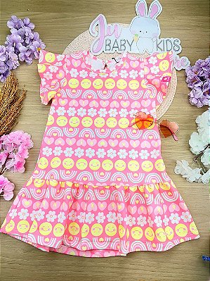 Vestido em Molecotton Kukiê