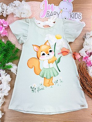 Vestido em Malha Power Infanti Infantil Menina