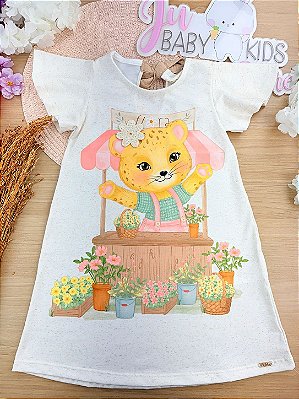 Vestido em Malha Fresh Infanti Infantil Menina
