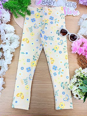 Calça Legging em Fly Tech Infanti Infantil Menina