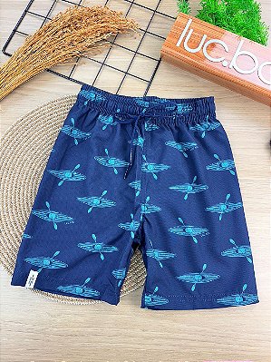 Bermuda em Nylon Ergonomic com Elastano LucBoo Infantil Menino