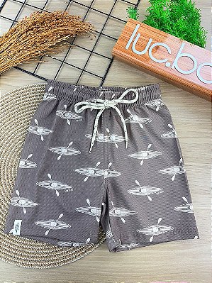 Bermuda em Nylon Ergonomic com Elastano LucBoo Infantil Menino