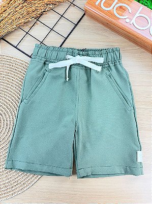Bermuda em Nylon Hidronatic Power Premium com Elastano LucBoo Infantil Menino
